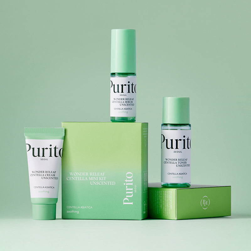 [PURITO] Wonder Releaf Centella Mini Kit Unscented