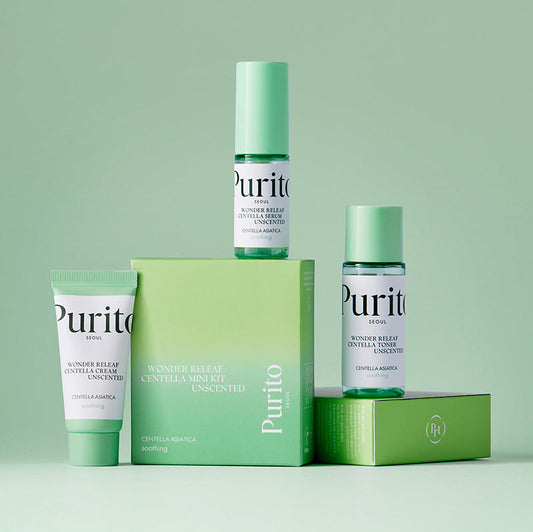 [PURITO] Wonder Releaf Centella Mini Kit Unscented