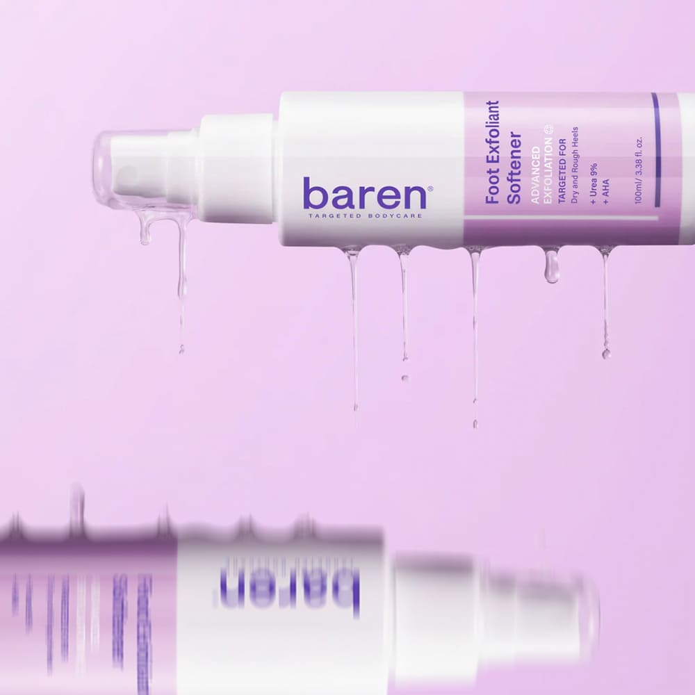 [BAREN] Kit Soin des pieds (Spray adoucissant + lime double face)