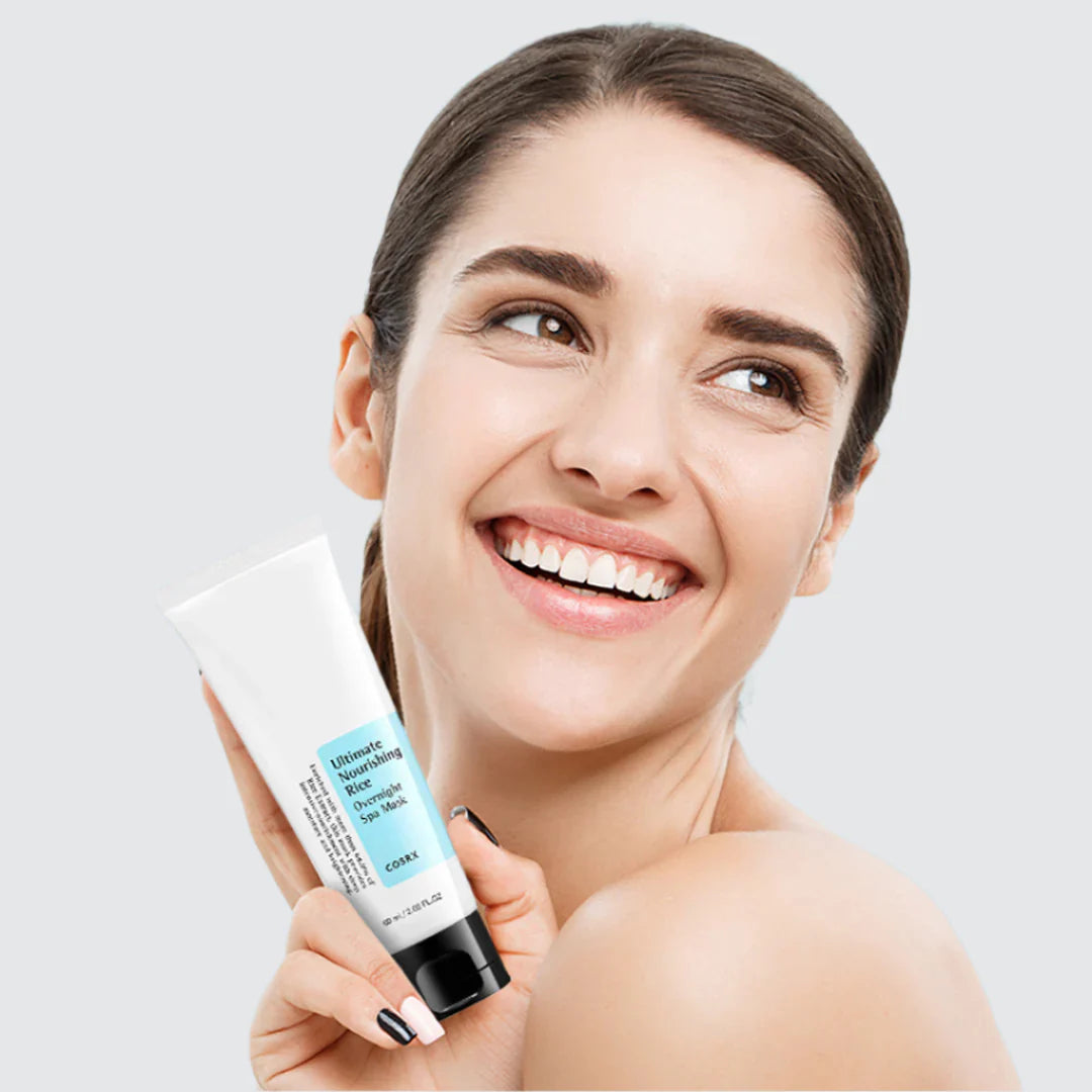 [COSRX] Ultimate Nourishing Rice Overnight Spa Mask