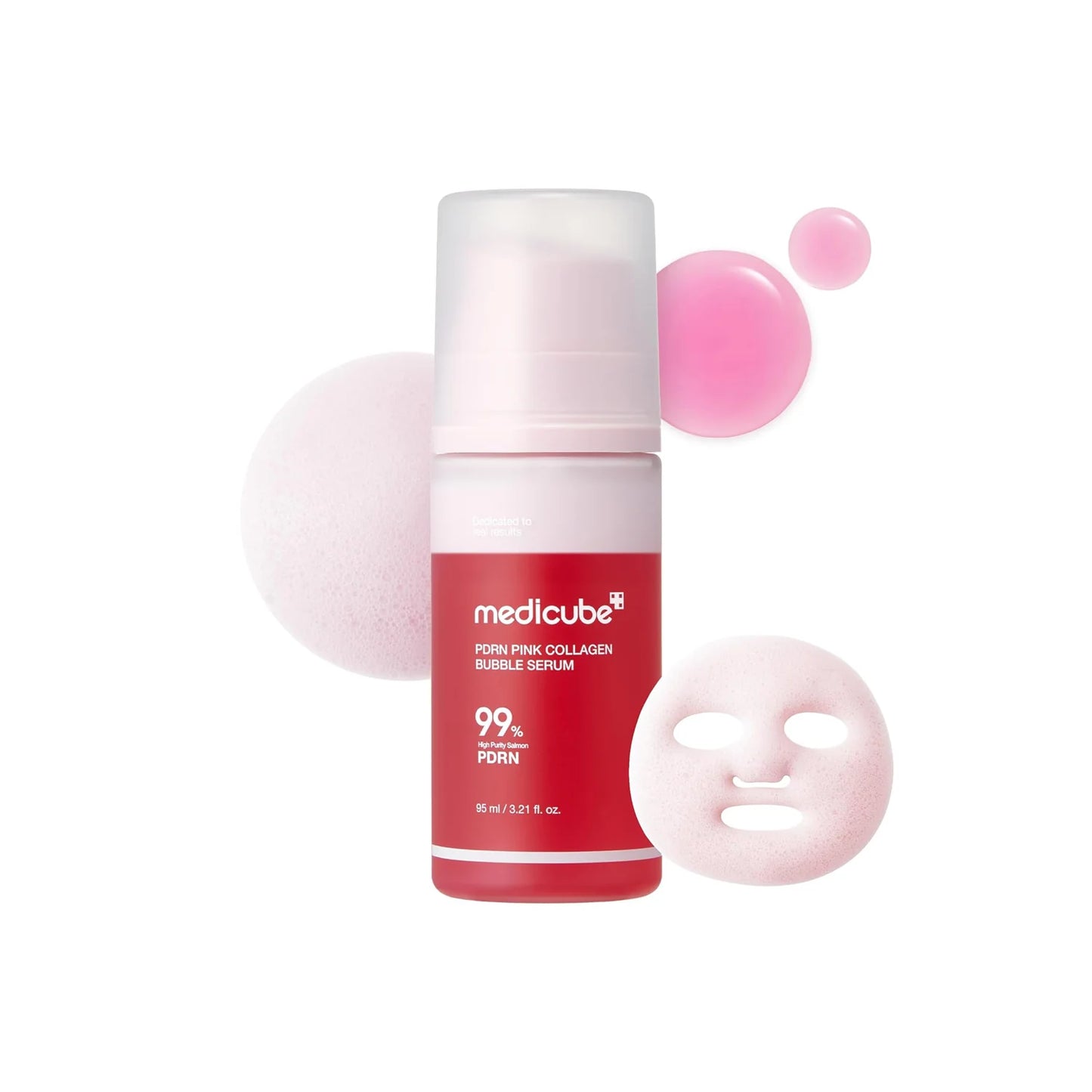 [MEDICUBE] PDRN Pink Collagen Bubble Serum