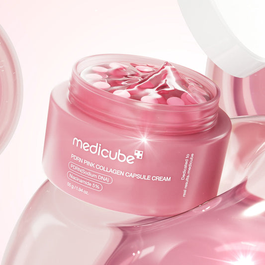 [MEDICUBE] PDRN Pink Collagen Capsule Cream
