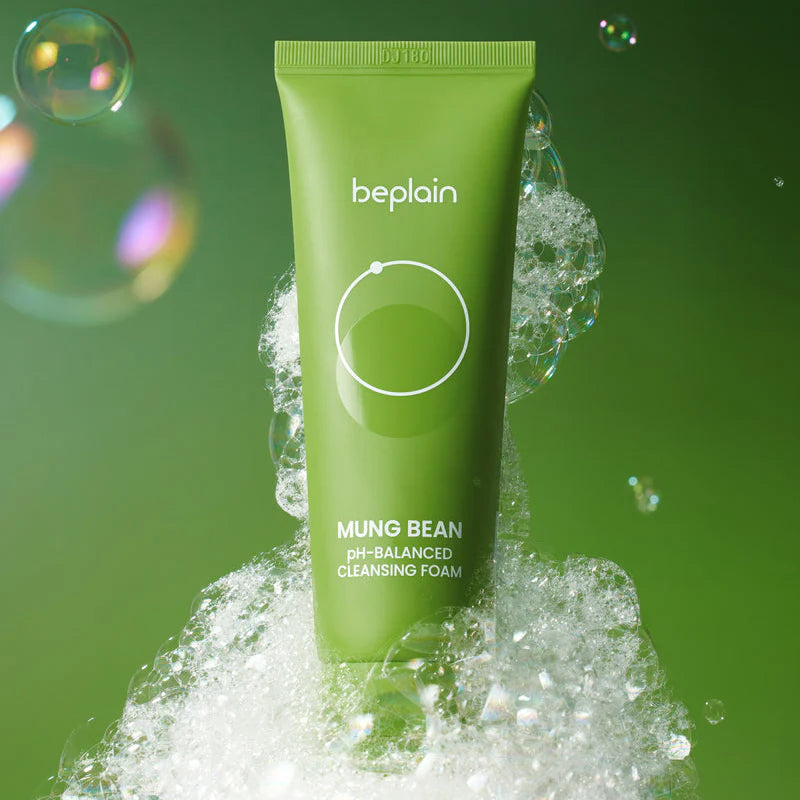 [BEPLAIN] Mung Bean Ph-balanced Cleansing Foam