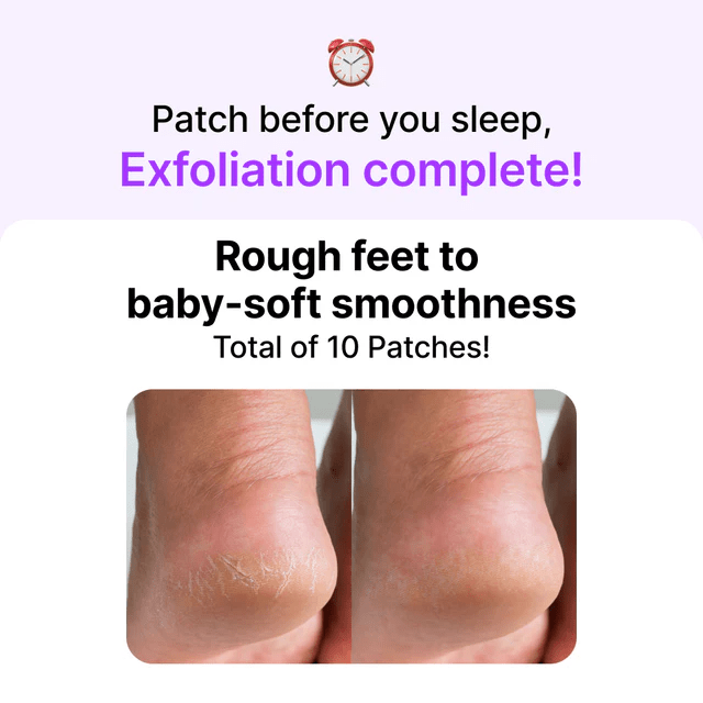 [BAREN] Shea Butter Sleeping Heel Patch