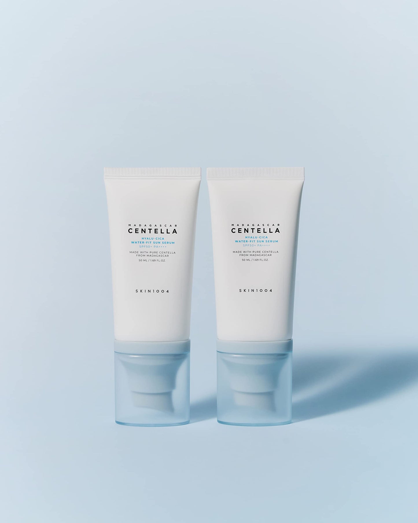 [SKIN1004] Madagascar Centella  Hyalu-Cica Water-Fit Sun Serum - Twin Pack - Crème Solaire x2
