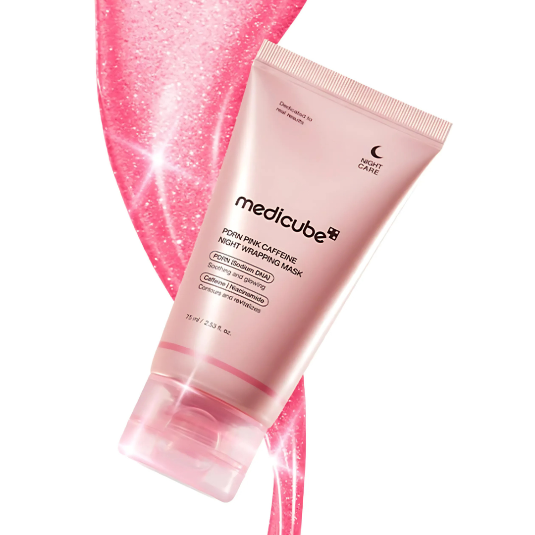 [MEDICUBE] PDRN Pink Caffeine Night Wrapping Mask