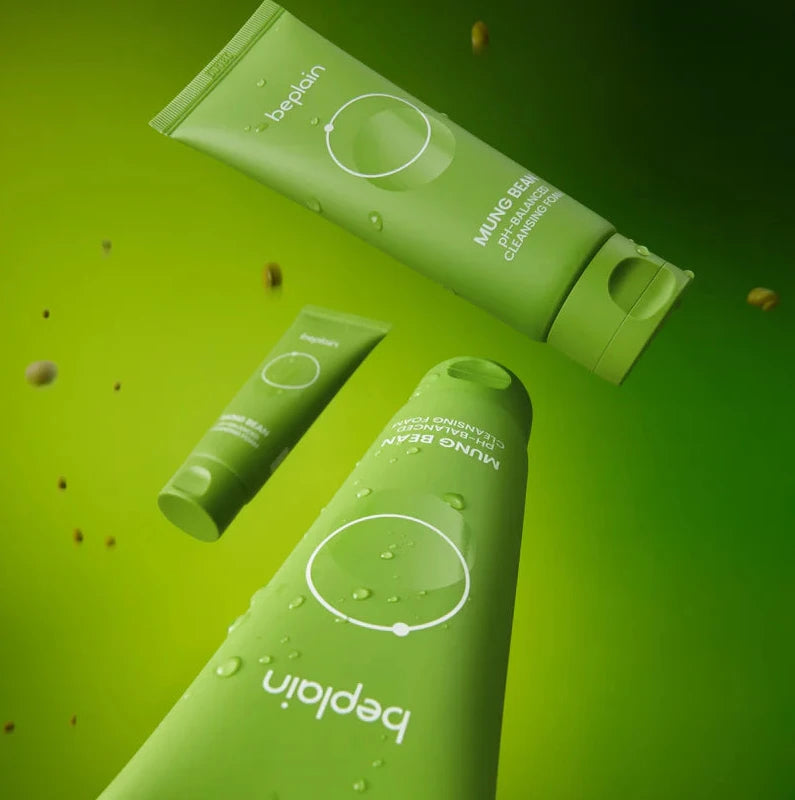 [BEPLAIN] Mung Bean Ph-balanced Cleansing Foam
