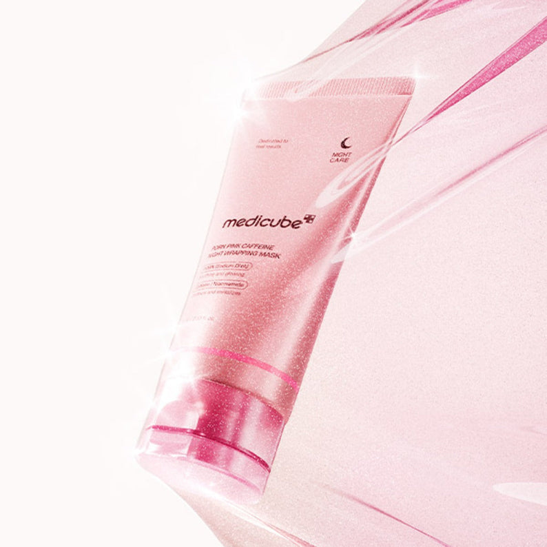 [MEDICUBE] PDRN Pink Caffeine Night Wrapping Mask