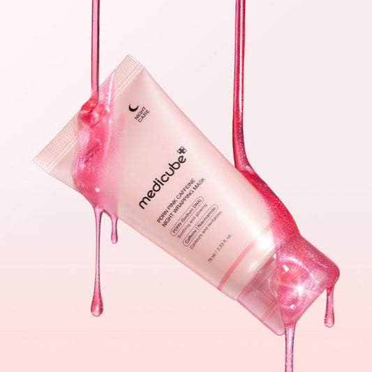 [MEDICUBE] PDRN Pink Caffeine Night Wrapping Mask