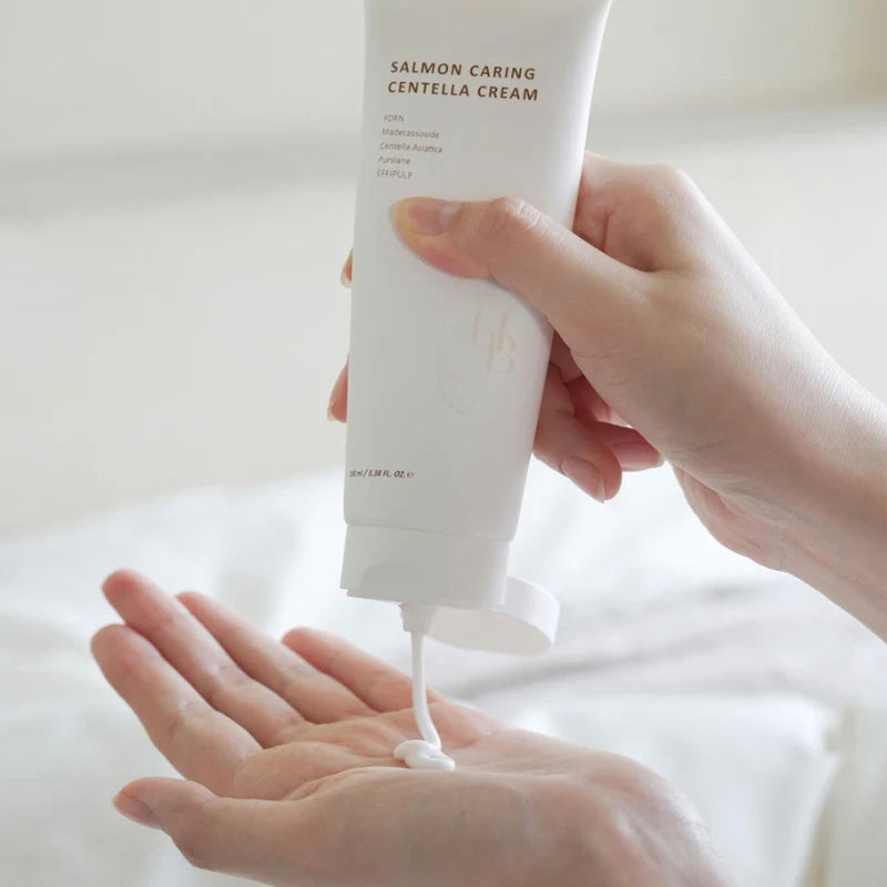 [HEVEBLUE] Salmon Caring Centella Cream