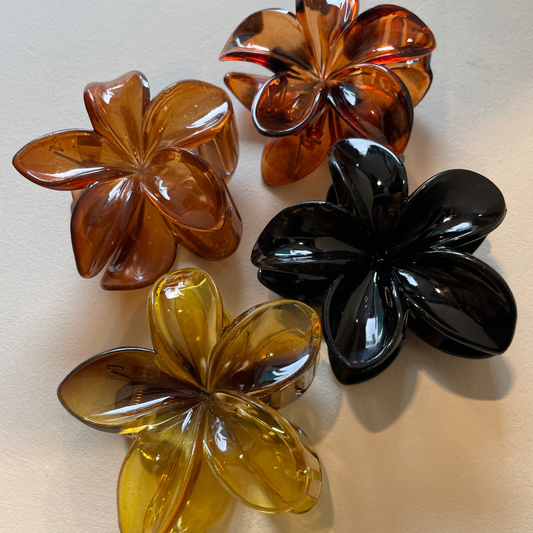 Pince à cheveux fleur