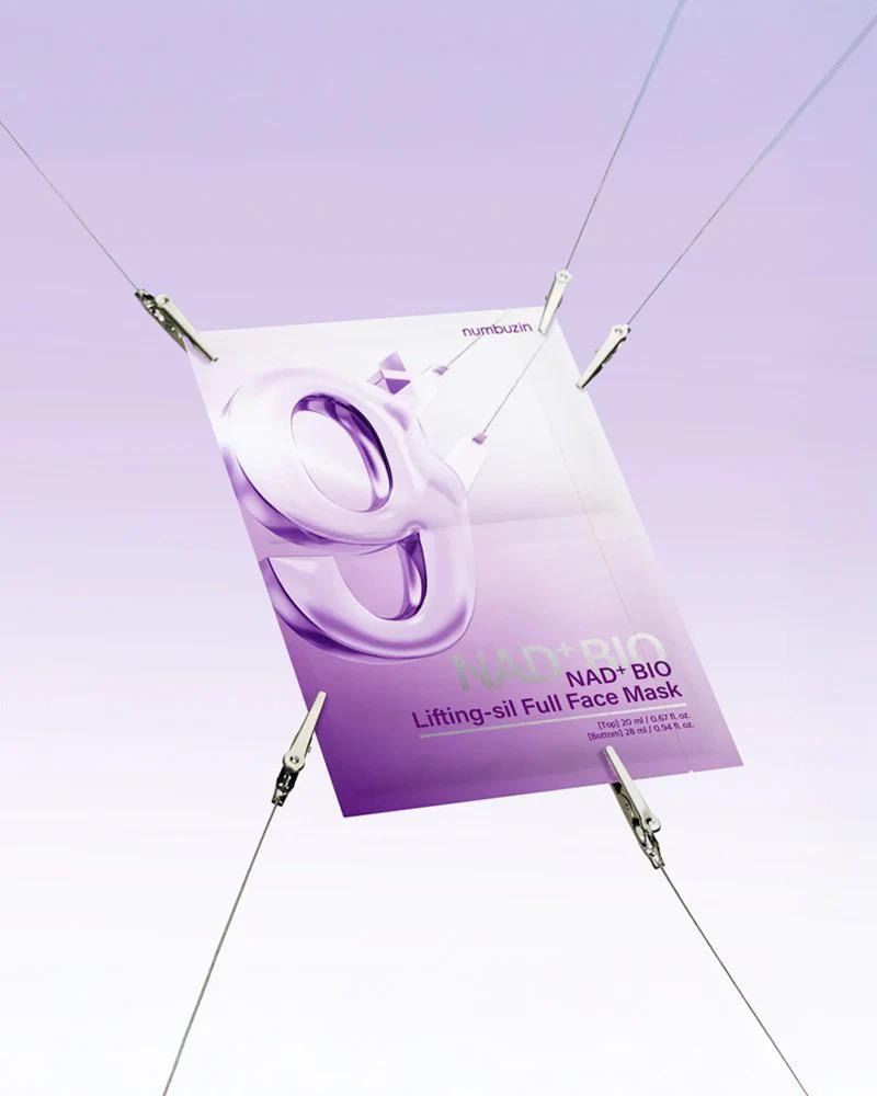 [NUMBUZIN] No.9 NAD Bio Lifting Full Cover Facial Mask *4 + 1 Lifting band