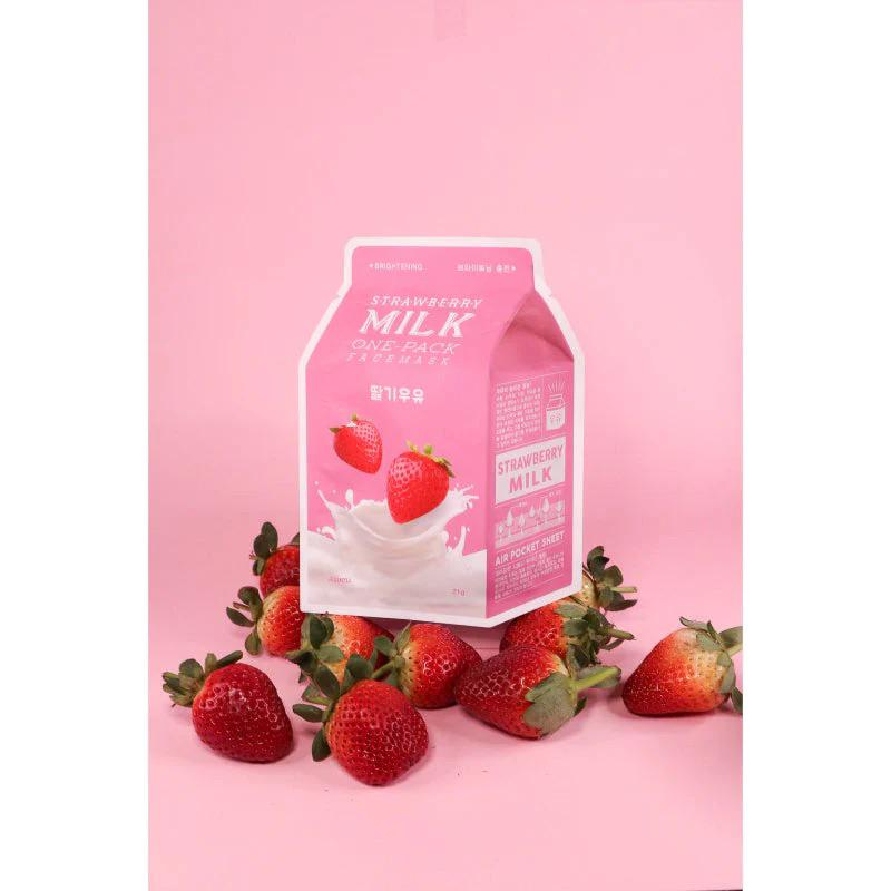 [A'PIEU] Milk One Pack #Strawberry Milk