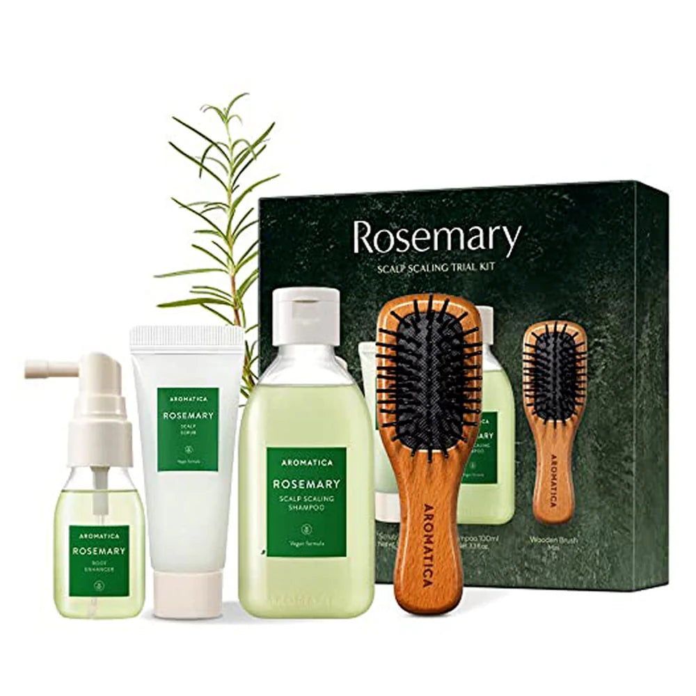 [AROMATICA] Rosemary Scalp Scaling Trial Kit