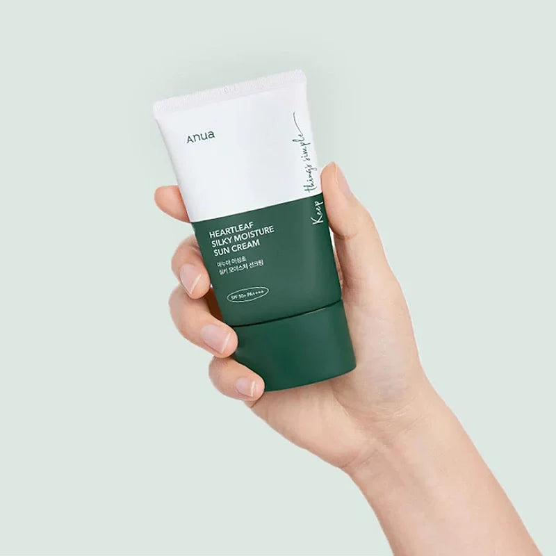 [ANUA] Heartleaf Silky Moisture Sun Cream